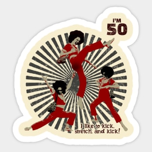 sally omalley im 50 Sticker